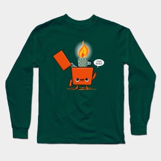 FLAMMABLE IDEA Long Sleeve T-Shirt